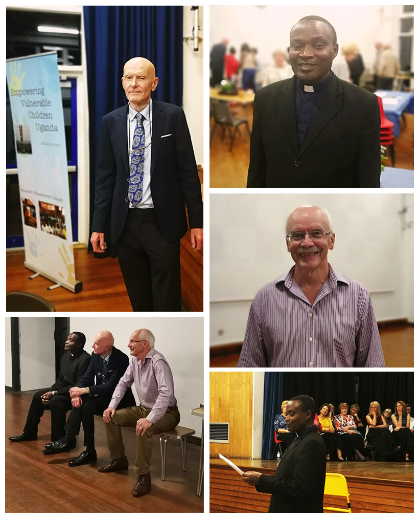 Fr Boniface Kaayabula, Ted Fawcett & Gordon Lland